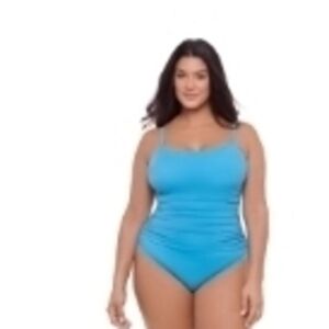 S3 Elegant Turqoise Women's SlimmingOne-Piece Swimsuit